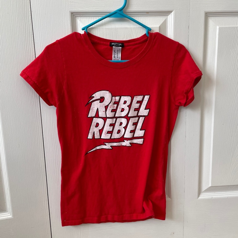 Rebel Rebel Nasty Gal Shirt